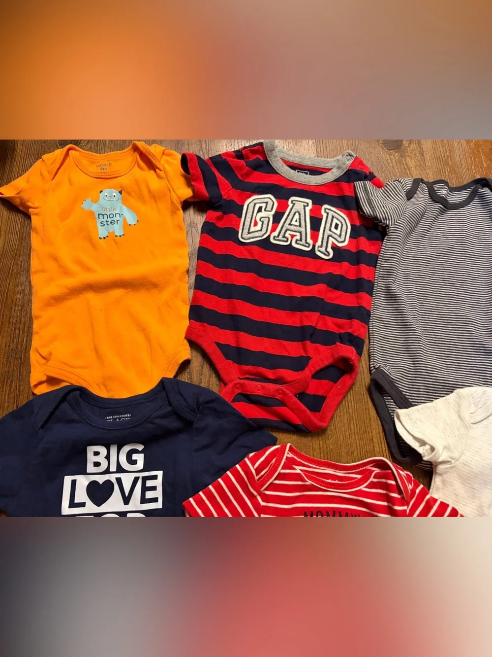 Seven Onesies
